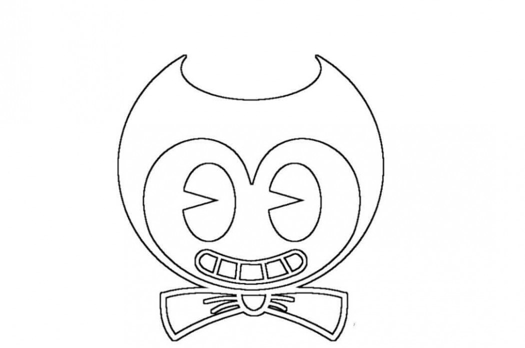 1050x697 Printable Bendy And Ink Machine Coloring Pages Bendy And