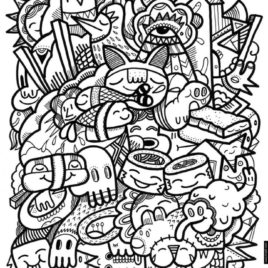 268x268 Crazy Coloring Pages Color Bros
