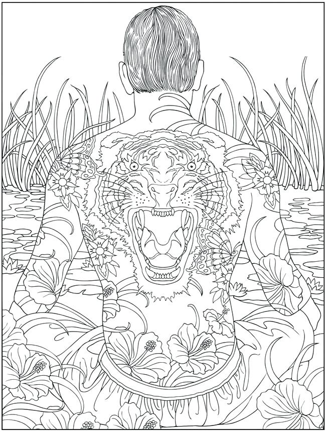 650x860 Crazy Coloring Pages For Adults