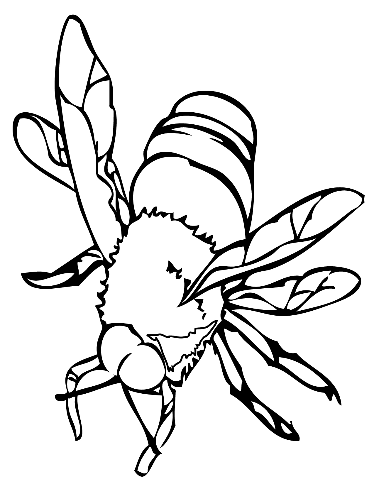 Nice Insect Coloring Pages 12 1275x1650 Nice Insect Coloring Pages 12