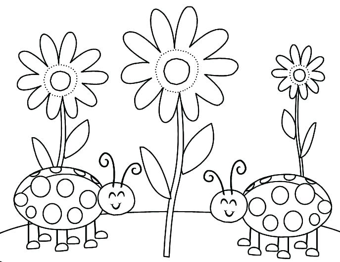 Coloring Bugs Bugs Coloring Page Ladybug Color Pages Free 687x531 Coloring Bugs Bugs Coloring Page Ladybug Color Pages Free
