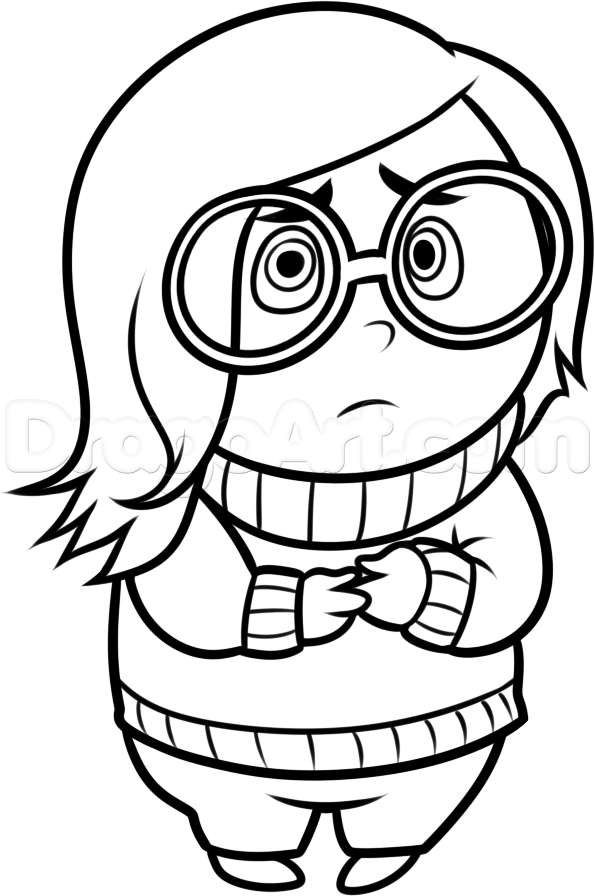 595x896 Inside Out Characters Coloring Pages How To Draw