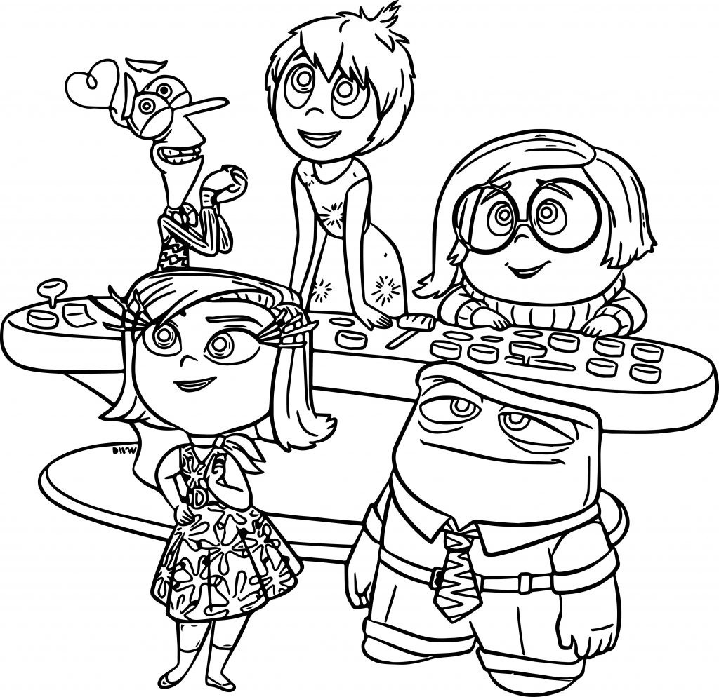 Inside Out Characters Coloring Pages at GetColorings.com | Free ...