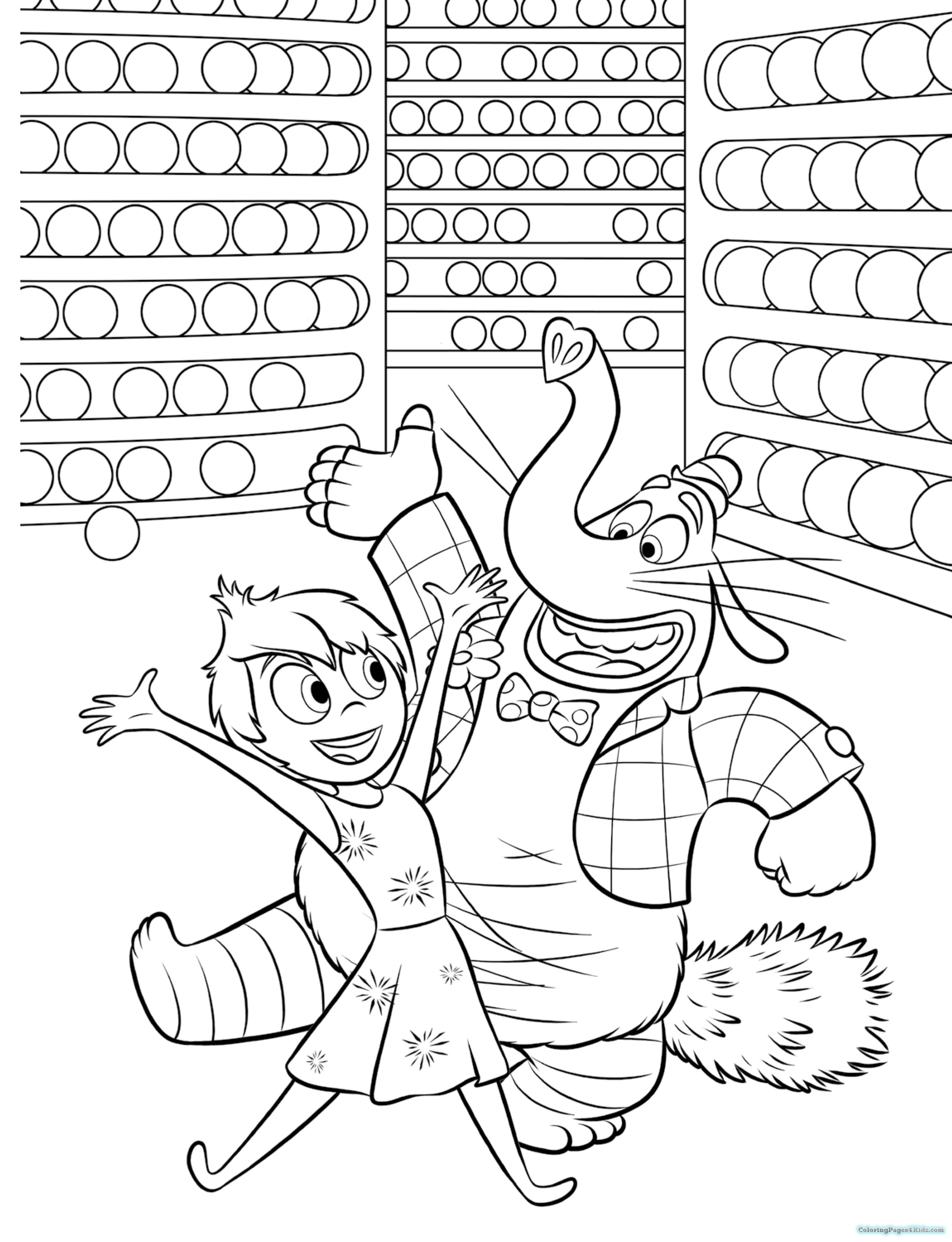 2299x2998 Inside Out Coloring Pages Di Coloring Pages For Kids