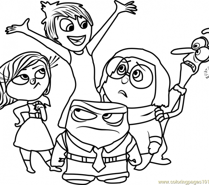 Inside Out Coloring Pages at GetColorings.com | Free printable ...