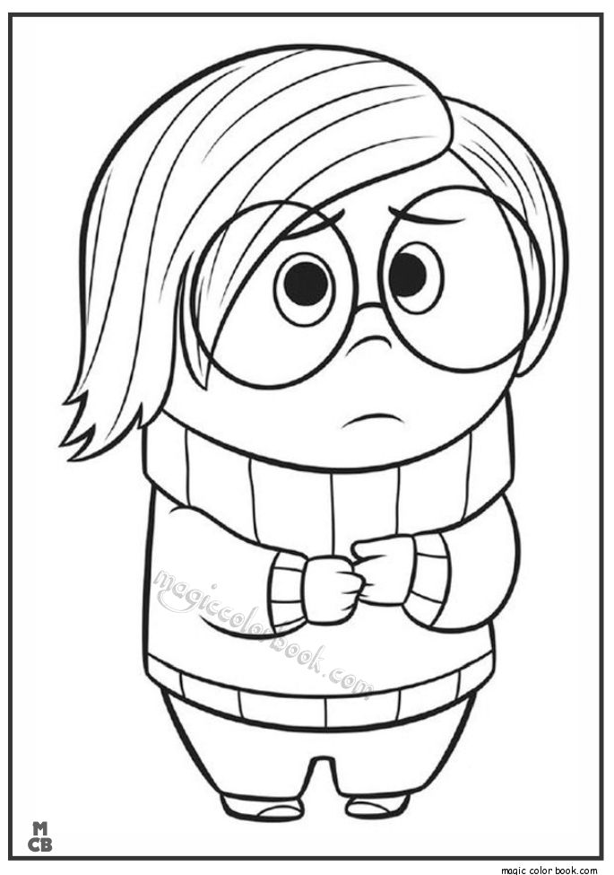 685x975 Mejores 27 De Inside Out Coloring Pages Free En