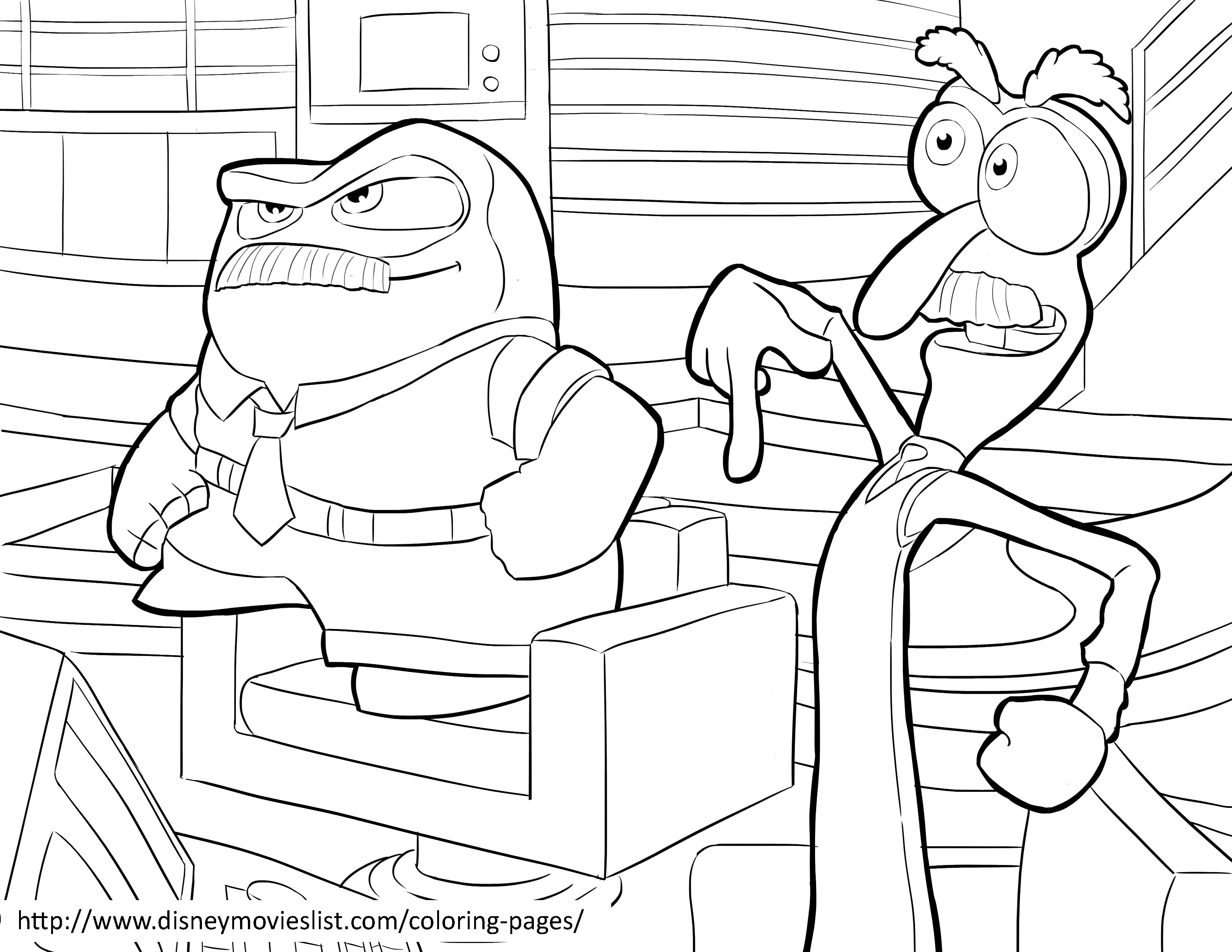 3300x2550 Disgust Coloring Page Riley Inside Out Grig3 Org Best Pages