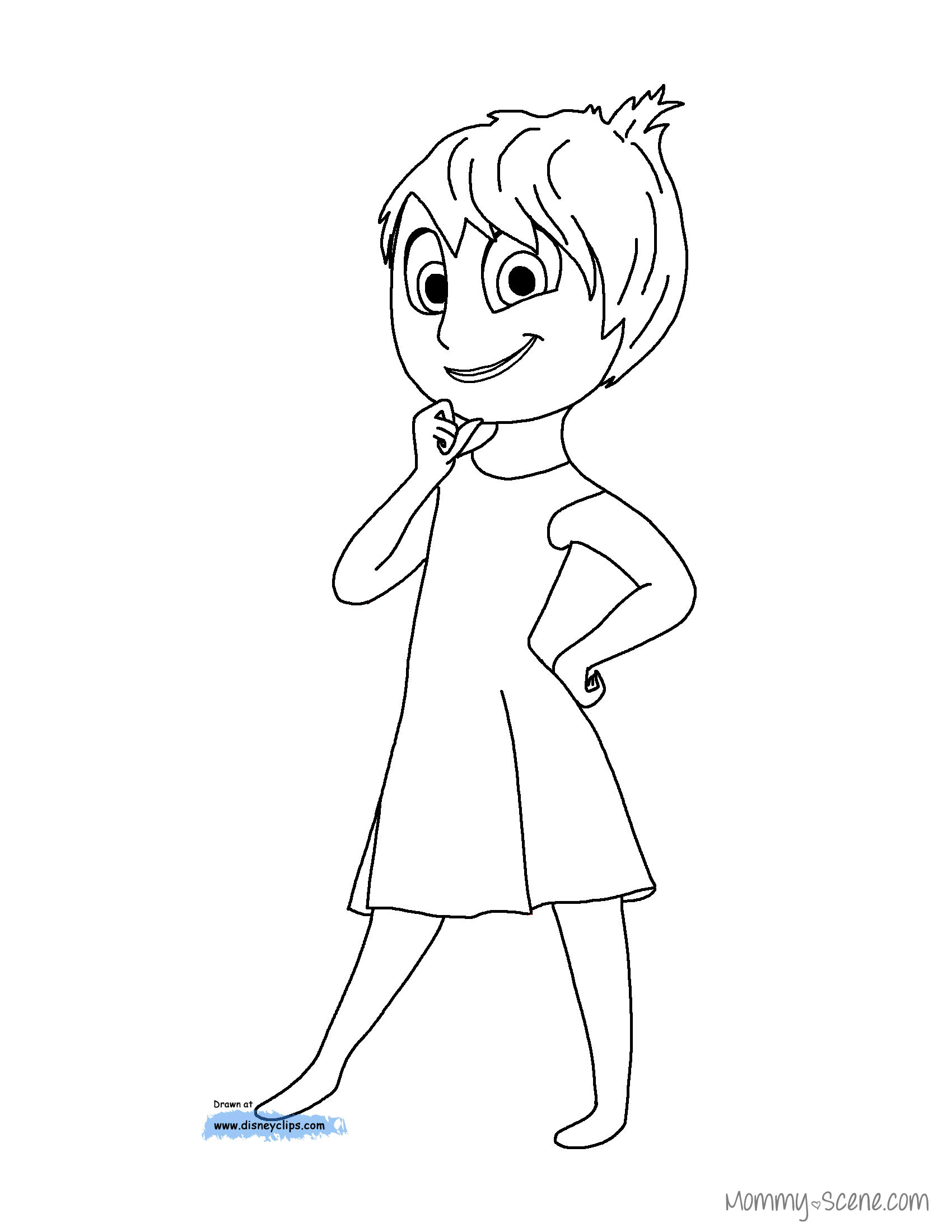Disney S Inside Out Coloring Pages Mommy Scene At Disgust Page 1700x2200 Disney S Inside Out Coloring Pages Mommy Scene At Disgust Page