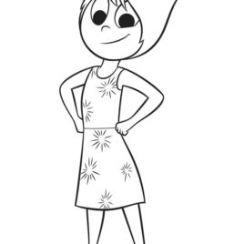Inside Out Joy, Leader Of The Group Coloring Page Coloring Pages 268x268 Inside Out Joy, Leader Of The Group Coloring Page Coloring Pages