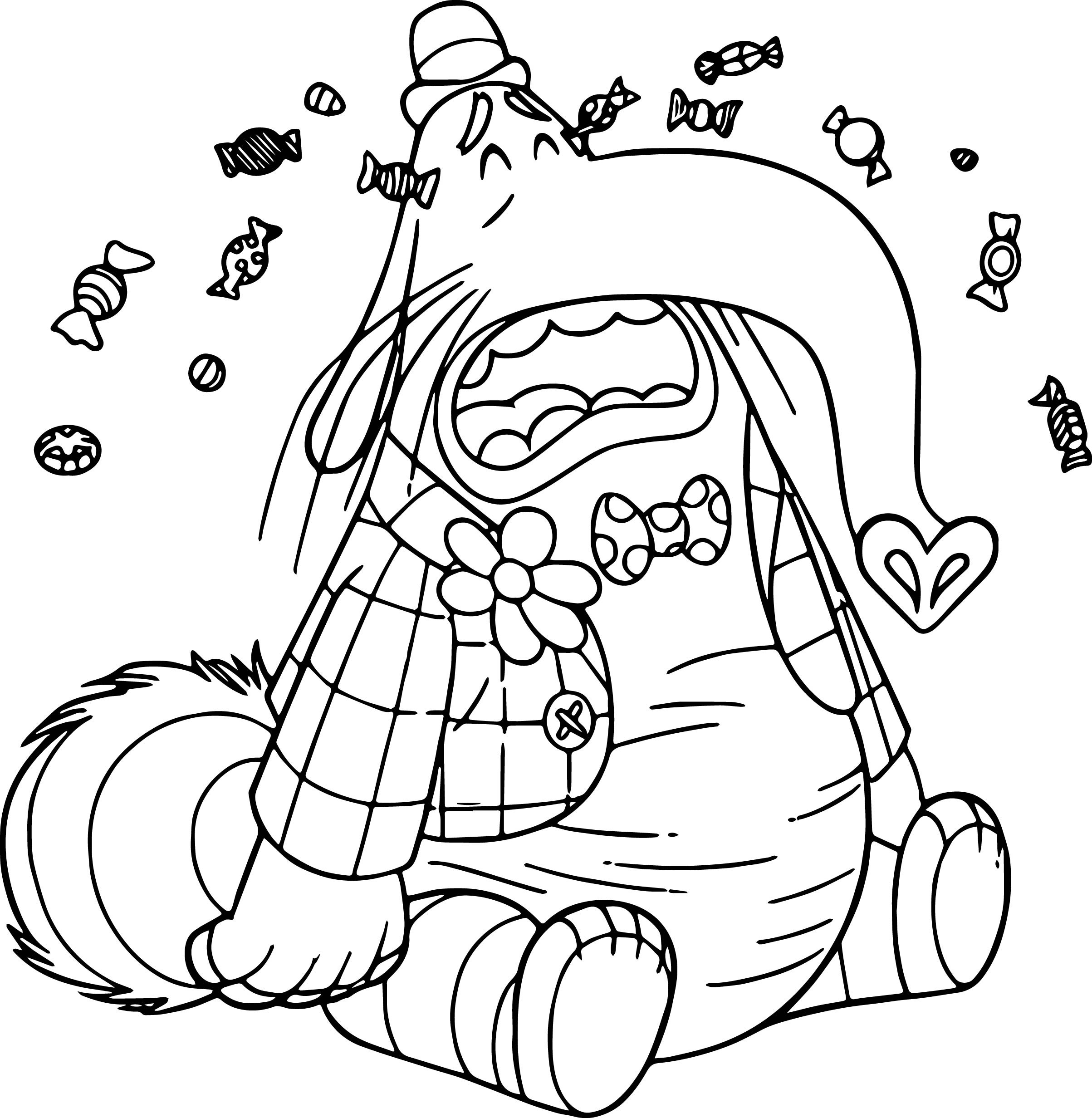 Inside Out Coloring Pages Sketch Coloring Page