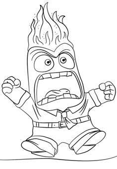 Inside Out Coloring Picture Coloring Kids 236x340 Inside Out Coloring Picture Coloring Kids