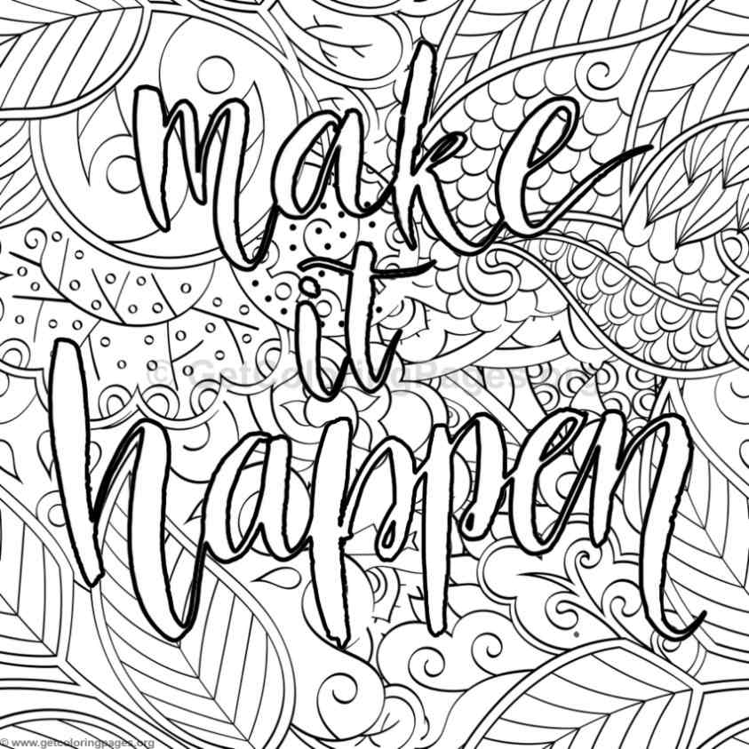 Inspirational Word Coloring Pages 843x843 Inspirational Word Coloring Pages