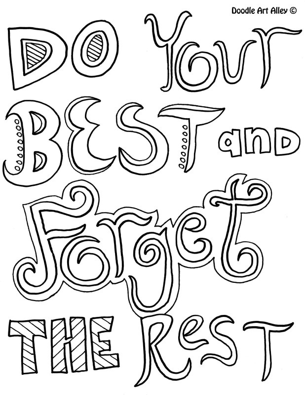 Inspirational Quotel Coloring Pages 1 618x799 Inspirational Quotel Coloring Pages 1