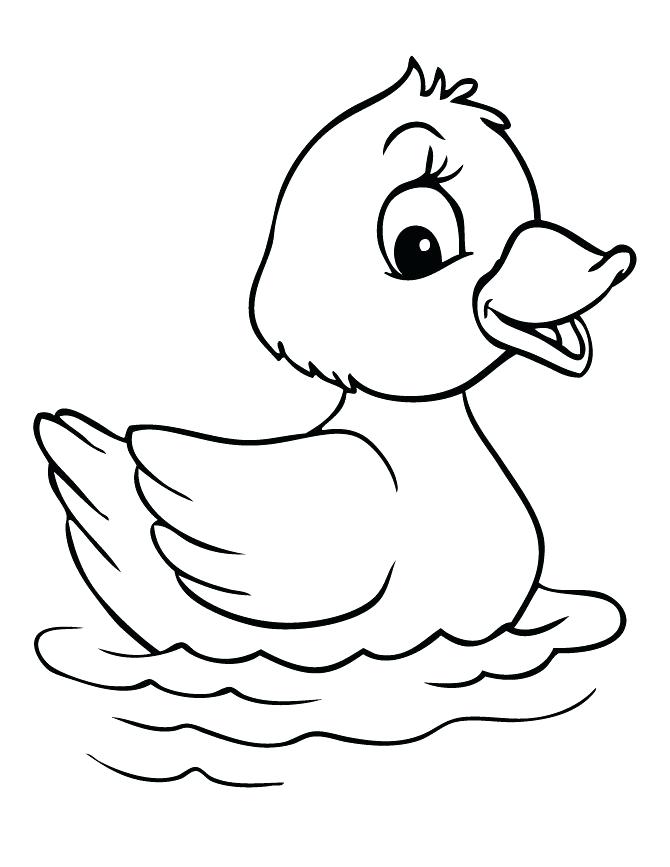 Drawing For Kids Book Printable Duck Coloring Pages Online Print 670x867 Drawing For Kids Book Printable Duck Coloring Pages Online Print