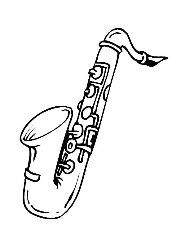 Coloring Page Musical Instruments 600x800 Coloring Page Musical Instruments