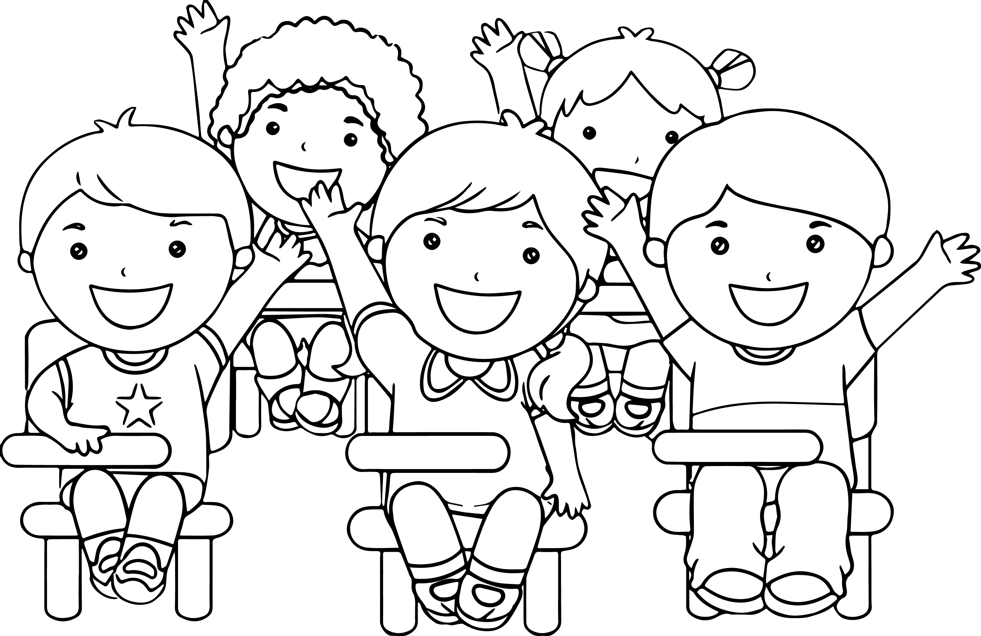 Children Coloring Pages 3317x2152 Children Coloring Pages