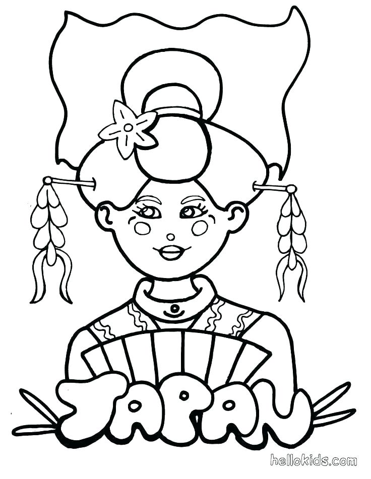 736x951 Japanese Coloring Pages Japan Flag Coloring Page Japan Coloring