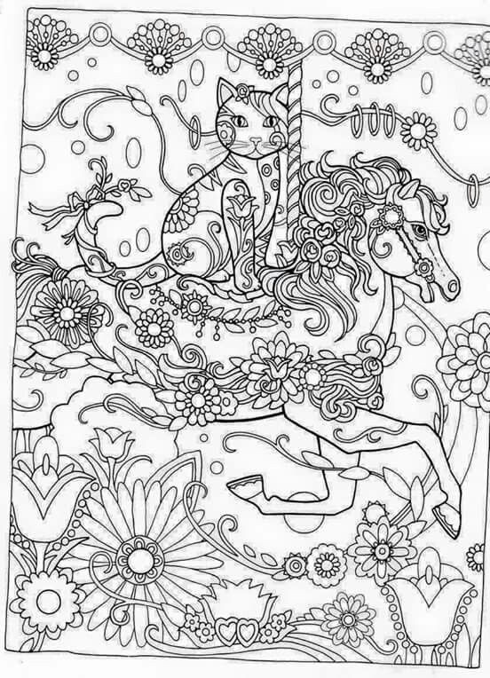 552x764 Intricate Cat Coloring Pages Beautiful 18 Best Gatinho Para