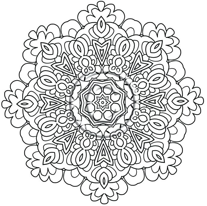 Outstanding Free Intricate Coloring Pages Intricate Coloring Books 687x681 Outstanding Free Intricate Coloring Pages Intricate Coloring Books