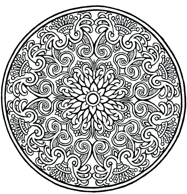 Intricate Design Coloring Sheets Pages Printable Plus Designs 650x674 Intricate Design Coloring Sheets Pages Printable Plus Designs