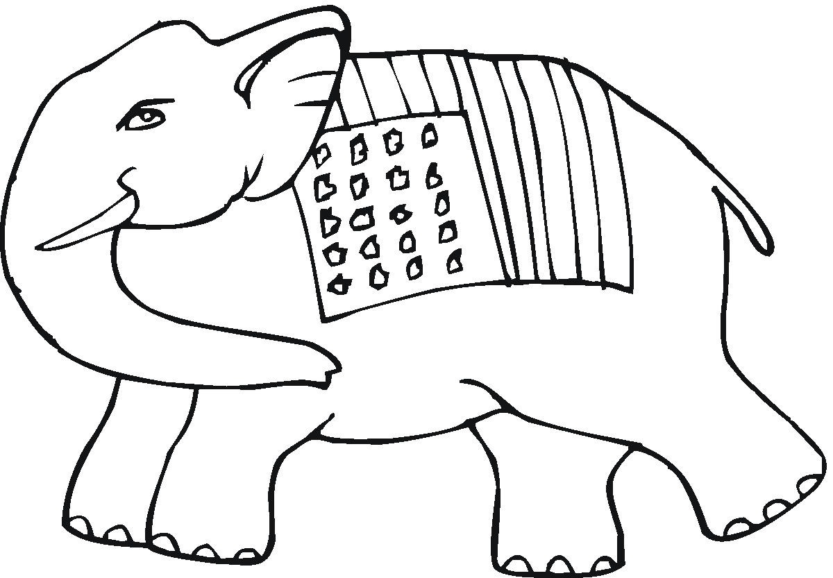 Printable Elephant Coloring Pages For Picture 1200x833 Printable Elephant Coloring Pages For Picture