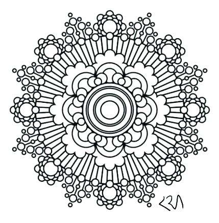 Flower Mandala Coloring Pages Mandala Coloring Pages Mandala 429x438 Flower Mandala Coloring Pages Mandala Coloring Pages Mandala
