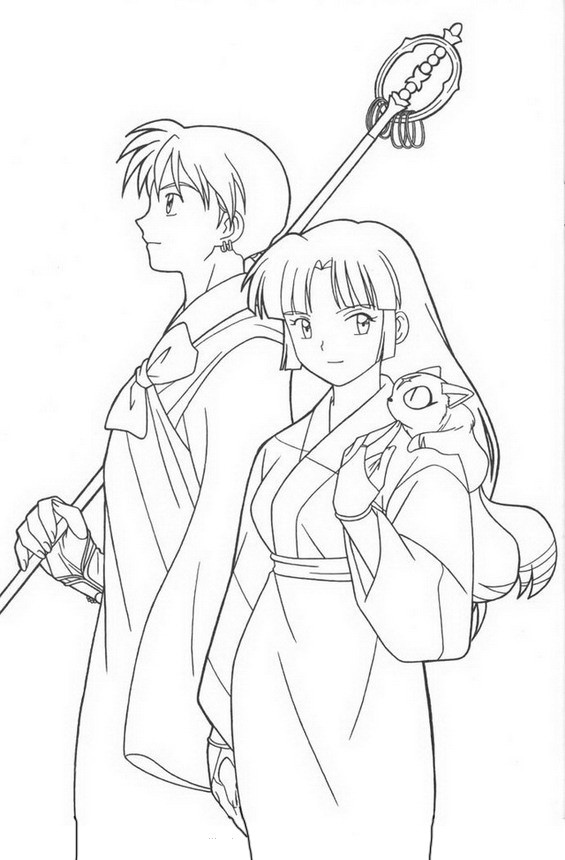 Inuyasha Coloring Page Google Search Pages Colors In 26392 565x860 Inuyasha Coloring Page Google Search Pages Colors In 26392