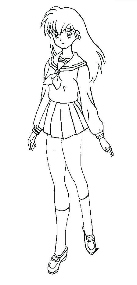 Inuyasha Coloring Pages Coloring Pages Inuyasha Color Pages Evam 449x933 Inuyasha Coloring Pages Coloring Pages Inuyasha Color Pages Evam