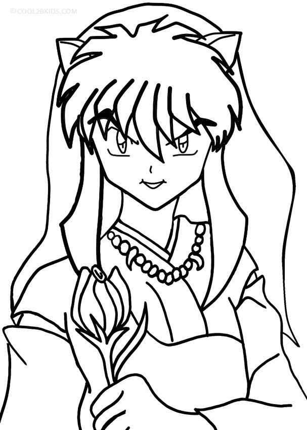 Printable Inuyasha Coloring Pages For Kids Cool2bkids Ramma 607x850 Printable Inuyasha Coloring Pages For Kids Cool2bkids Ramma
