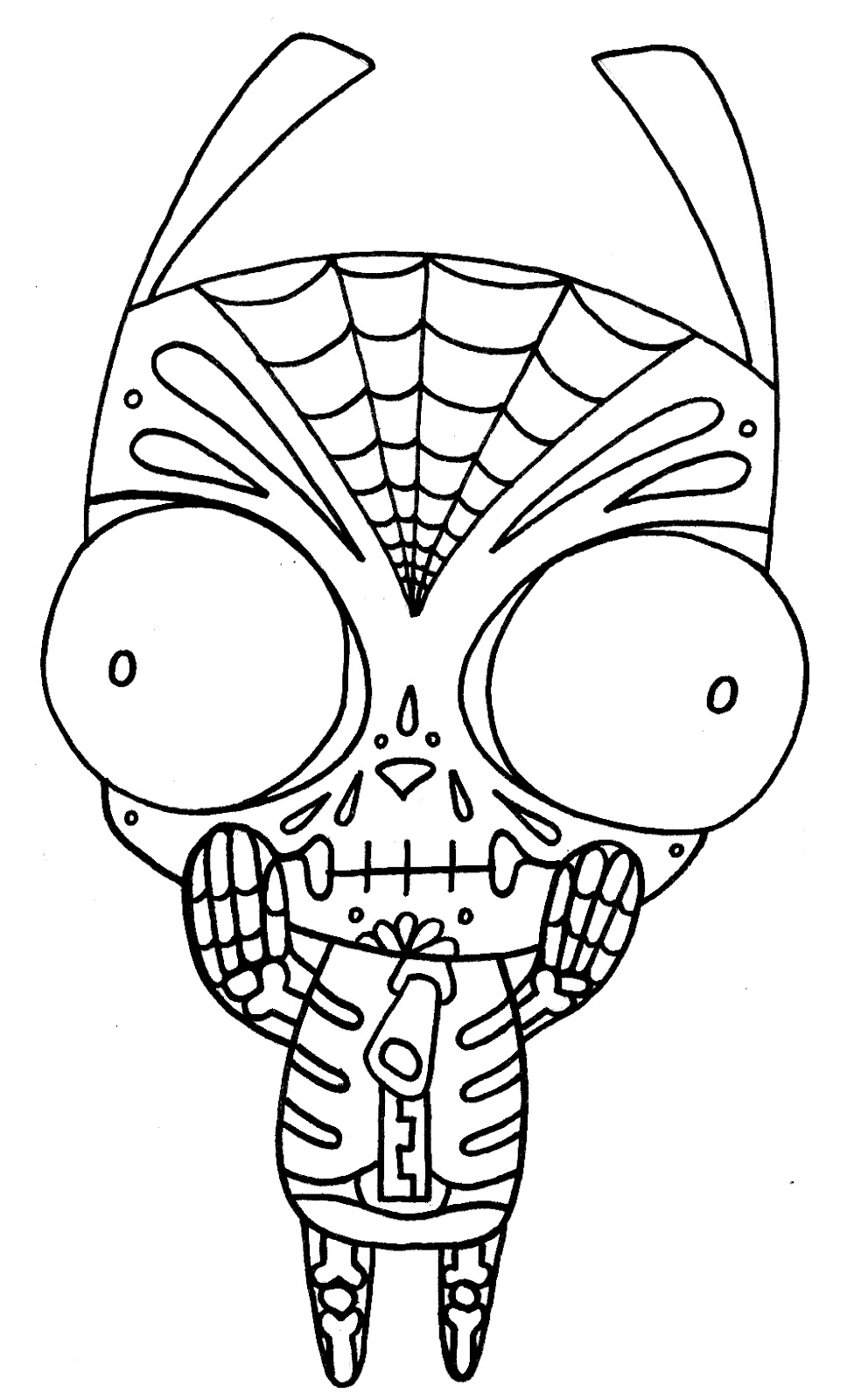 Invader Zim Coloring Pages at GetColorings.com | Free printable