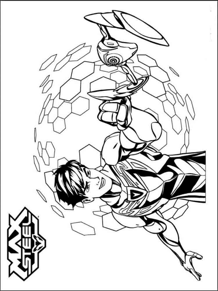 750x1000 Max Steel Coloring Pages. Download And Print Max Steel Coloring Pages