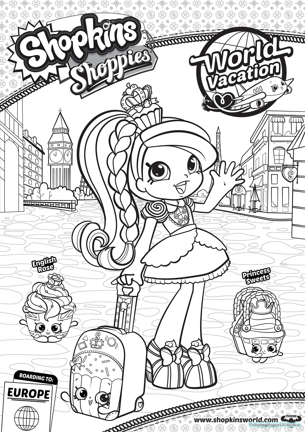 1240x1754 Shopkins Coloring Pages Season 8 Coloring Pages For Kids