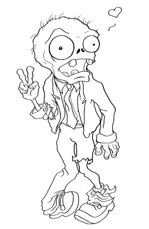 585x900 Coloring Pages Zombie Coloring Pages Tasty Coloring Pages Zombie