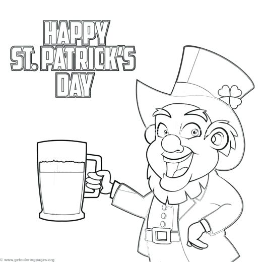 520x520 Ireland Coloring Pages
