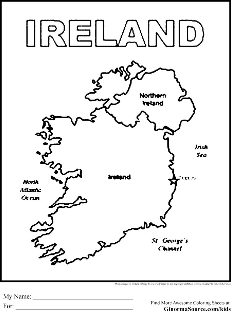 761x1024 Ireland Coloring Pages And Social Get Bubbles