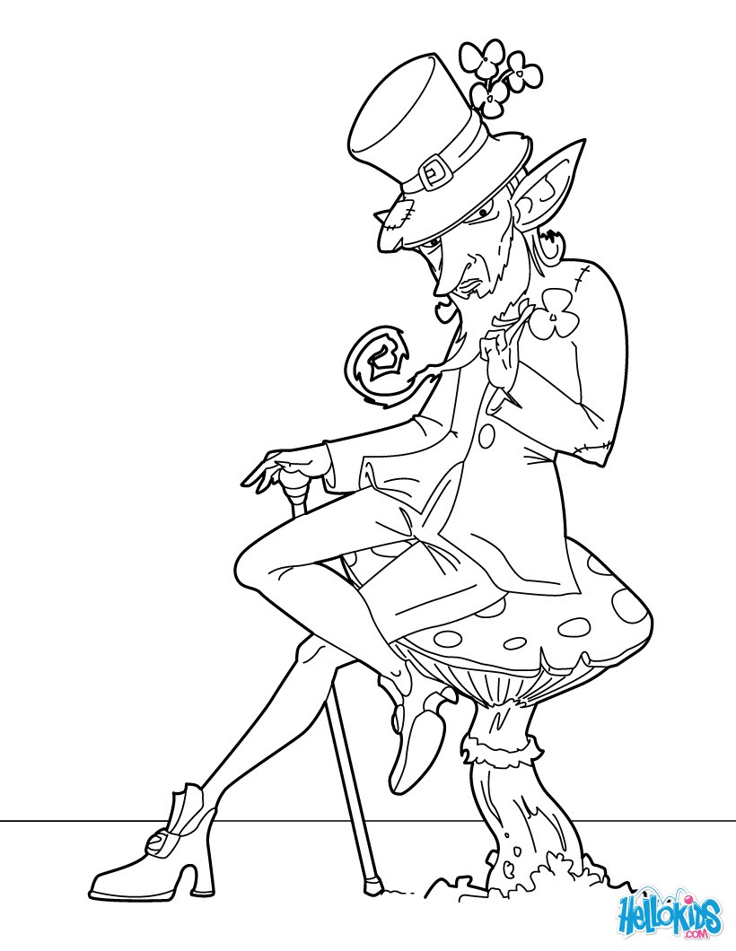 Click The Coat Of Arms Coloring Pages Leprechaun Dltk Irish 820x1060 Click The Coat Of Arms Coloring Pages Leprechaun Dltk Irish