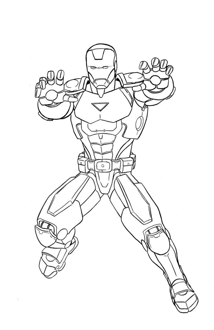 719x1111 Free Coloring Pages Of Iron Man Super Heroes Also Page