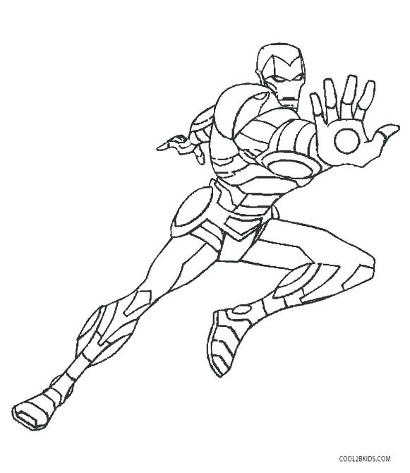 581x670 Iron Man 2 Coloring Pages