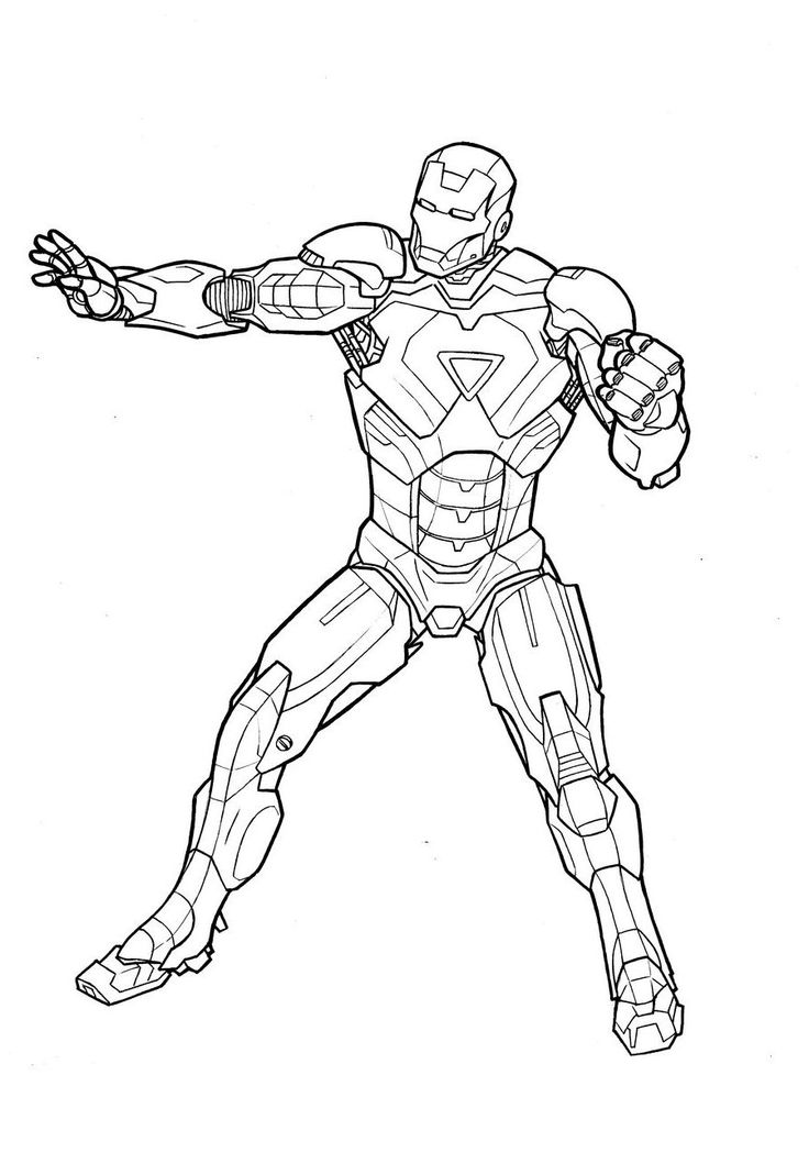 736x1069 Iron Man Coloring Pages Free To Print Super Heroes Coloring
