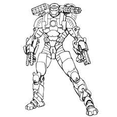 230x230 Top 20 Free Printable Iron Man Coloring Pages Online