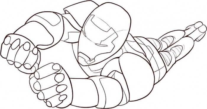 Invincible Iron Man Coloring Pages 700x368 Invincible Iron Man Coloring Pages
