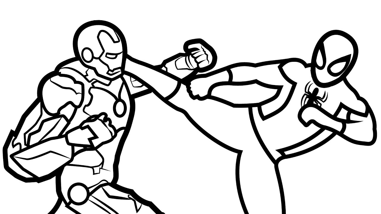 1280x720 Ironman Coloring Pages Coloring Page Ironman Coloring Pages