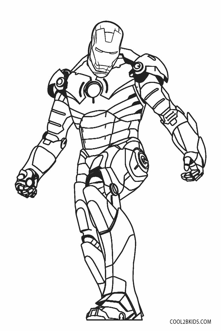 765x1145 Iron Man Coloring Pages Free Printable For Kids Cool2bkids