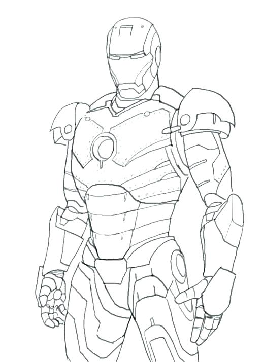 Iron Man Coloring Pages Free Printable at GetColorings.com | Free ...