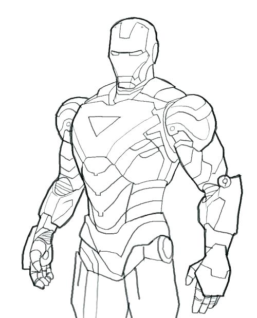 500x619 Iron Man Color Pages Coloring Pages Iron Man Iron Man Coloring