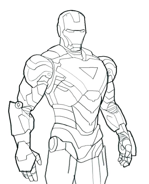 600x743 Ironman Coloring Pages Printable Coloring Pages Iron Man Coloring