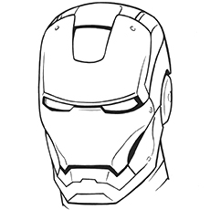 230x230 Top 20 Free Printable Iron Man Coloring Pages Online