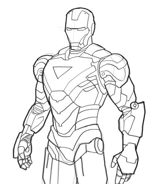 500x600 Iron Man Pictures To Colour Lego Iron Man Coloring Pages