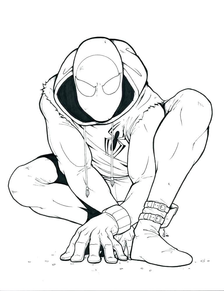 769x1000 Flash Coloring Pages Iron Spider Coloring Pages Scarlet Flash