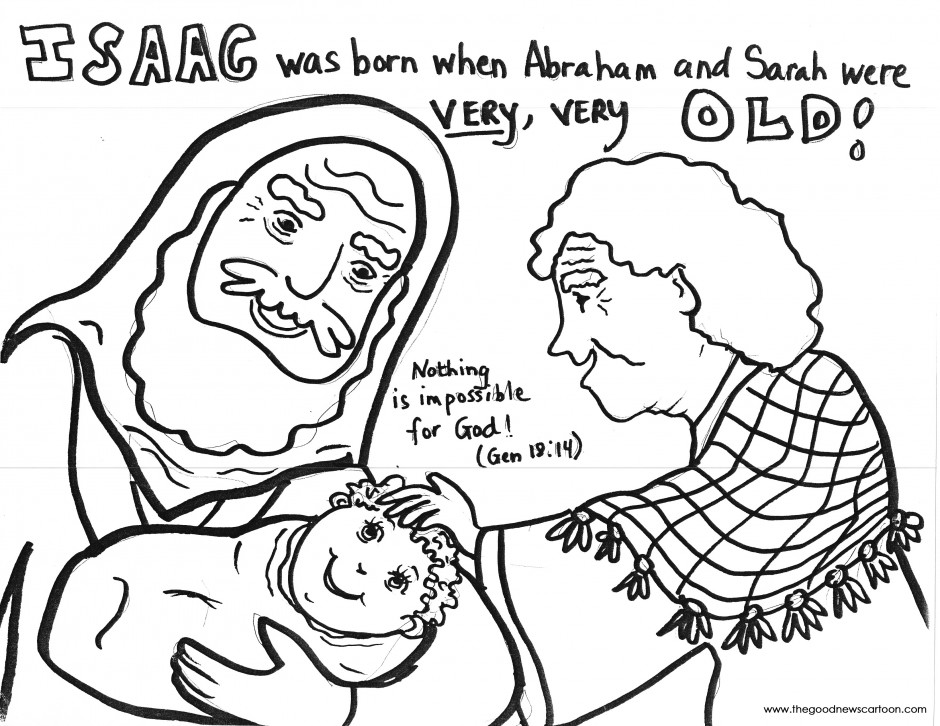 Abraham And Isaac Coloring Page Abraham And Sarah Have Ba Isaac 940x726 Abraham And Isaac Coloring Page Abraham And Sarah Have Ba Isaac